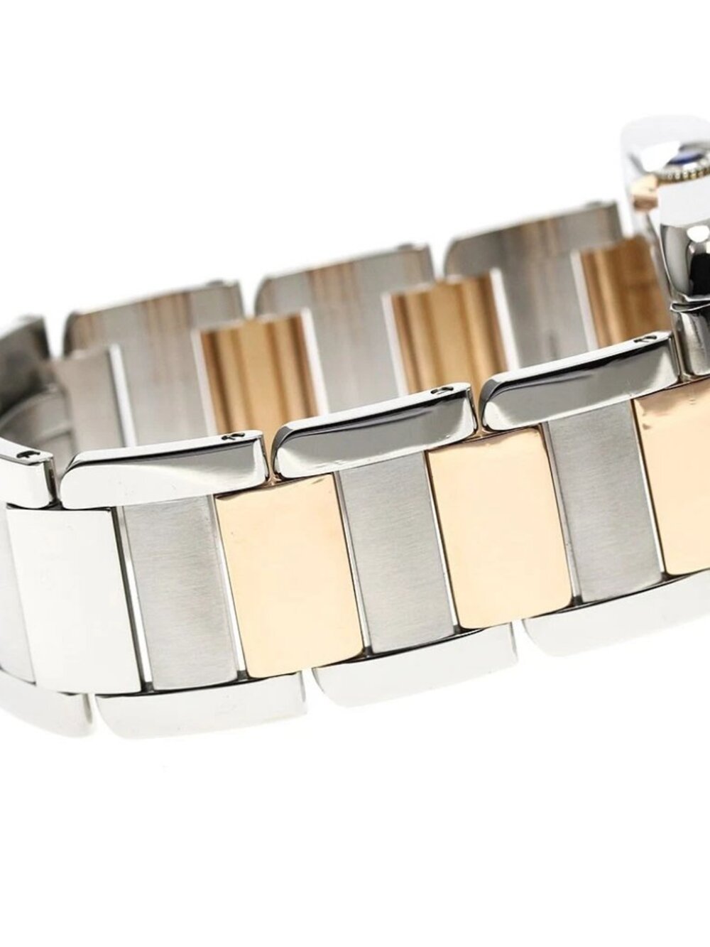 CARTIER Tank AnglaiseXL W5310006 Date 2 tone Silver Dial Automatic Men's_808729 - Picture 6 of 6